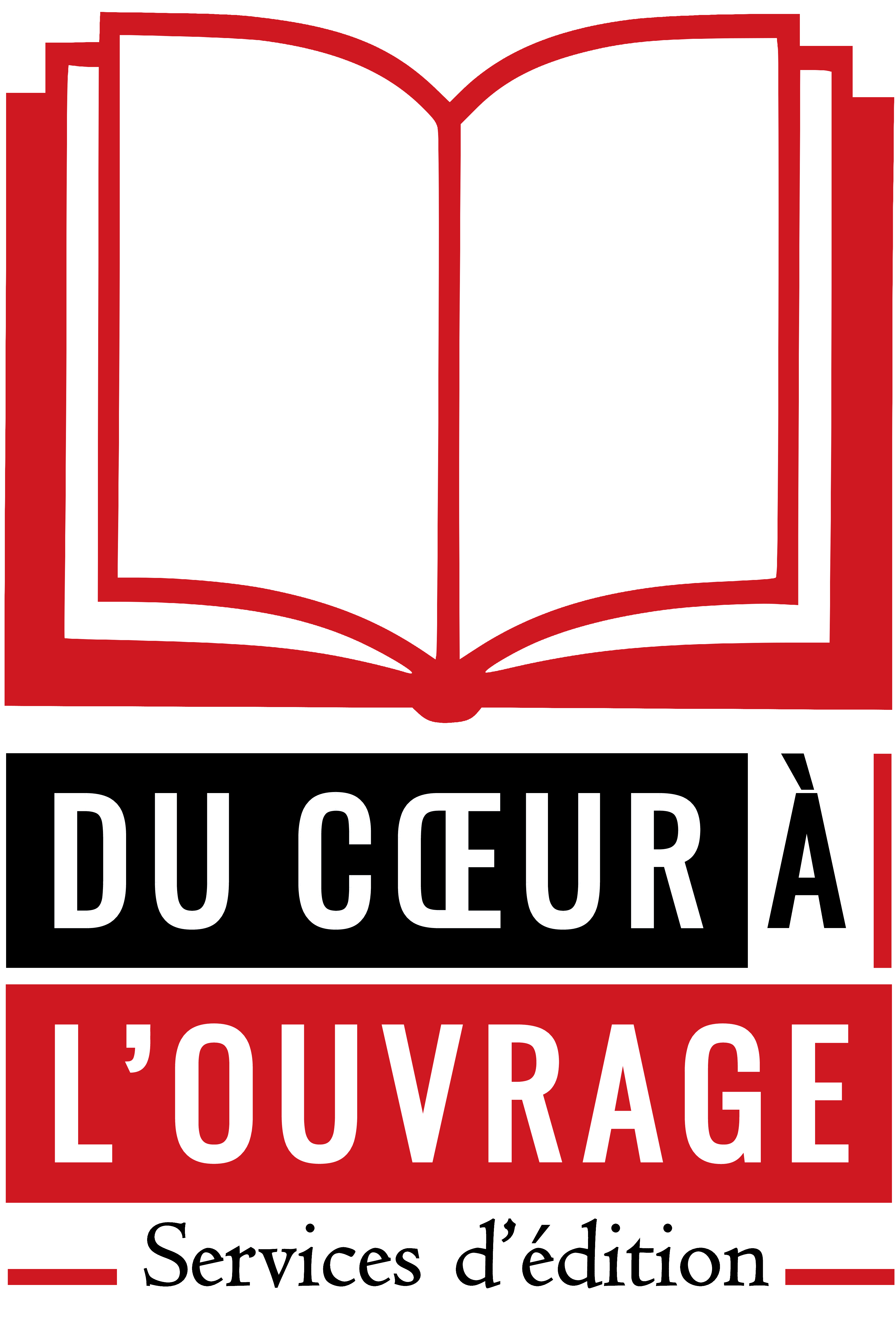 Du cœur à l’ouvrage. — Logotype